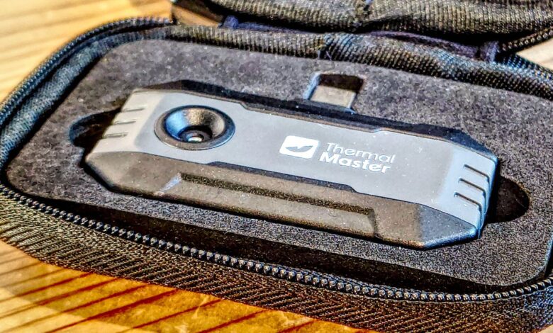 مراجعة الكاميرا الحرارية المحمولة Thermal Master P1
