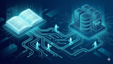 بناء RAG وكيل فعال من حيث التكلفة على المستندات النصية الطويلة في جداول SQL